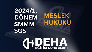 20241 DÖNEM STAJA GİRİŞ SINAVI MESLEK HUKUKU SORU ÇÖZÜMLERİ [upl. by Chancelor]