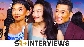 Arden Cho Daniel Dae Kim amp LiveAction Cast Share Avatar The Last Airbender Secrets On Red Carpet [upl. by Erapsag921]