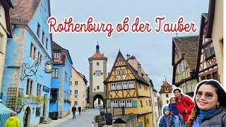 Rothenburg ob der Tauber Walking Tour  Travelling with the Cardaños [upl. by Onitnas]