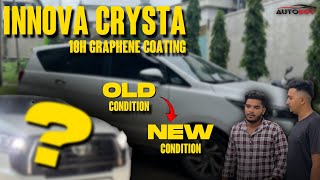 INNOVA CRYSTA  10H GRAPHENE COATING  DOMBIVALI E  INNOVA CRYSTA  VIRAL I [upl. by Aelhsa]