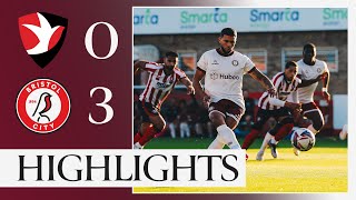 Armstrong scores in 40 seconds  Cheltenham Town 03 Bristol City  Highlights [upl. by Diad]