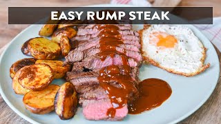 Rump Steak  Easy amp Affordable Steak Dinner [upl. by Claudy438]