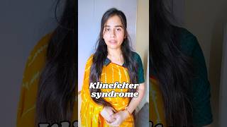 What ia Klinefelter Syndrome genetic disorder transgender genetics shortvideo biology youtube [upl. by Aenehs809]