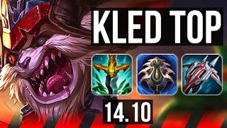 KLED vs CAMILLE TOP  913 66 winrate Legendary  NA Master  1410 [upl. by Katherin]