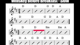 Whiskey Before Breakfast Slow Practice [upl. by Wyn]