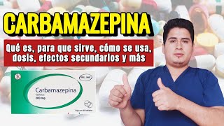 💊¡Descubre Carbamazepina Para Que Sirve Carbamazepina Dosis y Cómo se Toma [upl. by Eidroj]