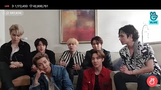 BTS VLIVE quotGrammys Afterparty with ARMYsquot 2019 ENG SUB [upl. by Ynottirb]