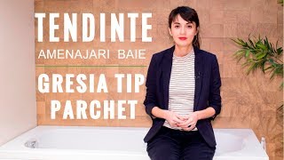 Tendinte Amenajari Baie 2018 – Gresia tip parchet [upl. by Naek455]