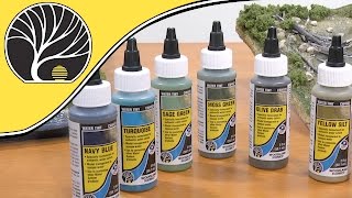 How to Use Water Tints  Woodland Scenics  Model Scenery [upl. by Hewet312]