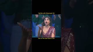 Vartika Jha Dharmesh sir 💃🔥 Dance shorts VartikaJhaWorld Indias Best Dancer Season 4 [upl. by Ahsiekam843]