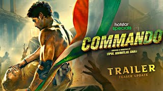 COMMANDO Teaser trailer  Update  Prem  Adah sharma  Commando web series 2023 trailer  update [upl. by Candy]