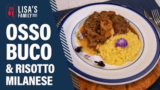 How to make authentic Osso Buco and Risotto Milanese [upl. by Auqinat793]