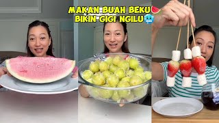 KOMPILASI TIKTOK NANAKOOT REVIEW BUAH BEKU🍉🍇🍓 I DINGINNYA BIKIN GIGI NGILU🥶 [upl. by Fang]