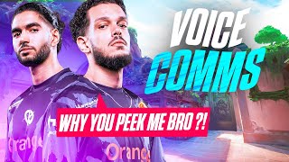 WHY YOU PEEK ME BRO   KCORP VCT EMEA 2023 Voice Comms vs KOIFUT Esports [upl. by Alyakam]