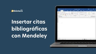 Citas y referencias con Mendeley 📁 [upl. by Olecram360]