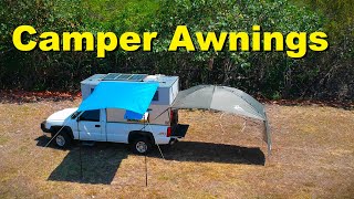 Tailgate Tent and Tarp for OVRLND Camper [upl. by Odnaloy799]