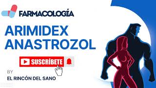 Anastrozol Arimidex  Farmacología Inhibidores Aromatasa [upl. by Aicileb]