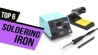 TOP 6 BEST Soldering Iron 2020  Soldering Stations For Home Use [upl. by Lenra]