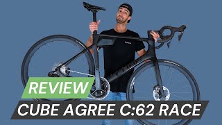 Cube Agree C62 Race Review  Is It A Bike For You [upl. by Ahsyle]