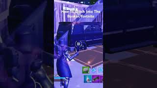 How To Glitch Into The Bunker fortnite [upl. by Eaner]