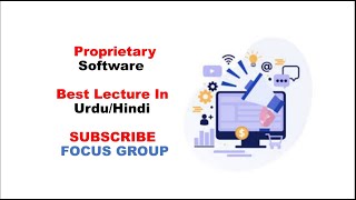 What is Proprietary Software  Lecture in UrduHindi [upl. by Giralda442]