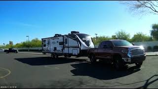 2020 Toyota Tundra Tows 6500lbs Travel Trailer [upl. by Danell]