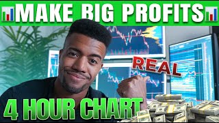 How to Trade 4 Hour Chart and Make Big Profits 🤑💰 [upl. by Celik698]