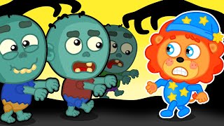 LeonCito  ¡Oh no Nos encontramos con zombies  Dibujos animados  Video Para Niños [upl. by Adnawad393]