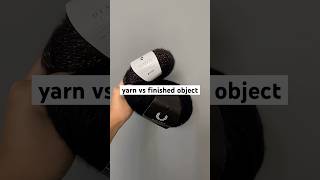 yarn vs finished object 🤍 knitting handknitting [upl. by Carnahan]