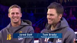 Tom Bradys Advice To Jared Goff 🤣 [upl. by Elga551]