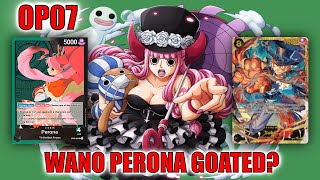 Is this the BEST Perona Build In OP07  ONE PIECE TCG DECK LIST AND GAMEPLAY [upl. by Giulia687]