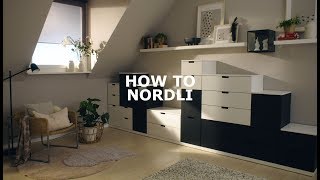 NORDLI ladekast indelen  IKEA Helpt [upl. by Christianity744]