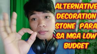 deco stone design ideasnapaka sulit na paraankayang kaya mong gawin [upl. by Ellenwahs500]