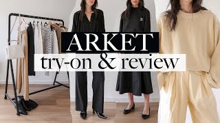 Arket Review Try On Haul amp Review 2023 [upl. by Eloisa602]