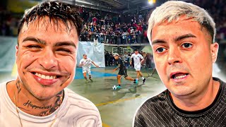 LA T Y LA M vs NAVAJAS ⚽️🏆 PARTIDO de FUTBOL 5000 PERSONAS😱 [upl. by Landon]