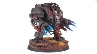 How to paint Death Company Dreadnought Warhammer 40k Blood Angels Buypainted [upl. by Raab]