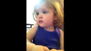 Awwww Baby Girl Crying at Parents Wedding Song [upl. by Lenaj]