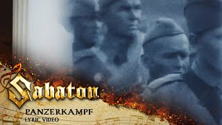 SABATON  Panzerkampf Official Lyric Video [upl. by Notyalk]