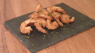 Episode 56  Crispy Prawn  Crevette Croustillant 🍤 [upl. by Aiet]