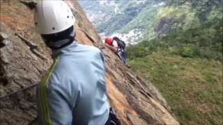 Escalada na Pedra da Gávea  Travessia dos Olhos [upl. by Jacklyn]