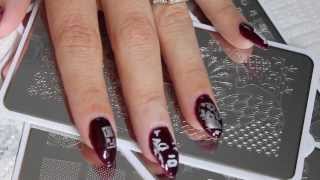 MoYou Nail Stamping Plates ReviewDemo [upl. by Otrebilif135]