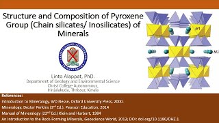 Structure and Composition of Pyroxene Group Chain silicates Inosilicates of Minerals [upl. by Newg31]