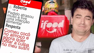 CONVERSAS DE IFOOD MAIS ENGRAÇADAS 10 [upl. by Asiaj]