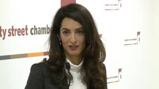 Nasheed Press Conference  Amal Clooney  5 Oct 2015 [upl. by Brindell]