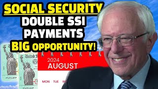 August 2024 Social Security Double Payments Exact Dates Mark Your Calendars [upl. by Goodrow655]