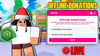 🔴PLS DONATE STREAM  DONATING ROBUX TO SUBSCRIBERS  ROAD TO 45K SUBS 🔴 [upl. by Mraz]