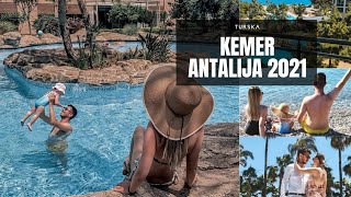 KEMER TURSKA LETO 2021  TRAVEL VLOG [upl. by Atirhs77]