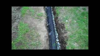 How To Install A Drainage Pipe [upl. by Stouffer]