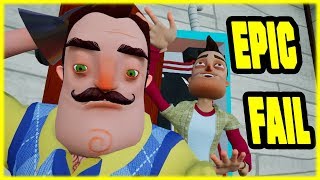 POWER OUTAGE PRANK EPIC FAIL  Hello Neighbor Mod [upl. by Henleigh]