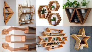 120 DIY Wooden Wall shelves ideas  Floting Shelves  Organizer  Storage Ideas [upl. by Lotty250]